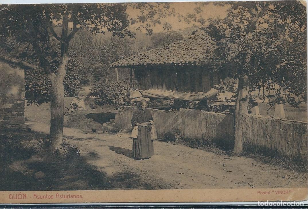 Postales: GIJON (ASTURIAS) - Asuntos Asturianos - Postal VINCK