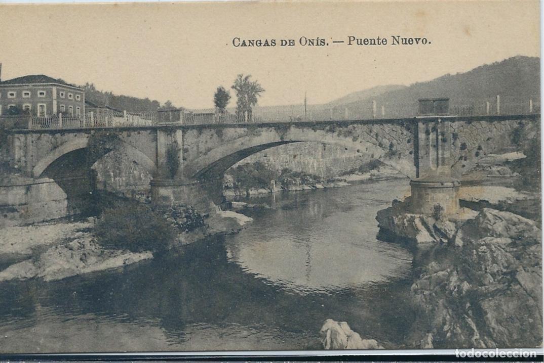 Postales: CANGAS DE ONIS (ASTURIAS) - Puente Nuevo - Casa Luis Saus, Madrid