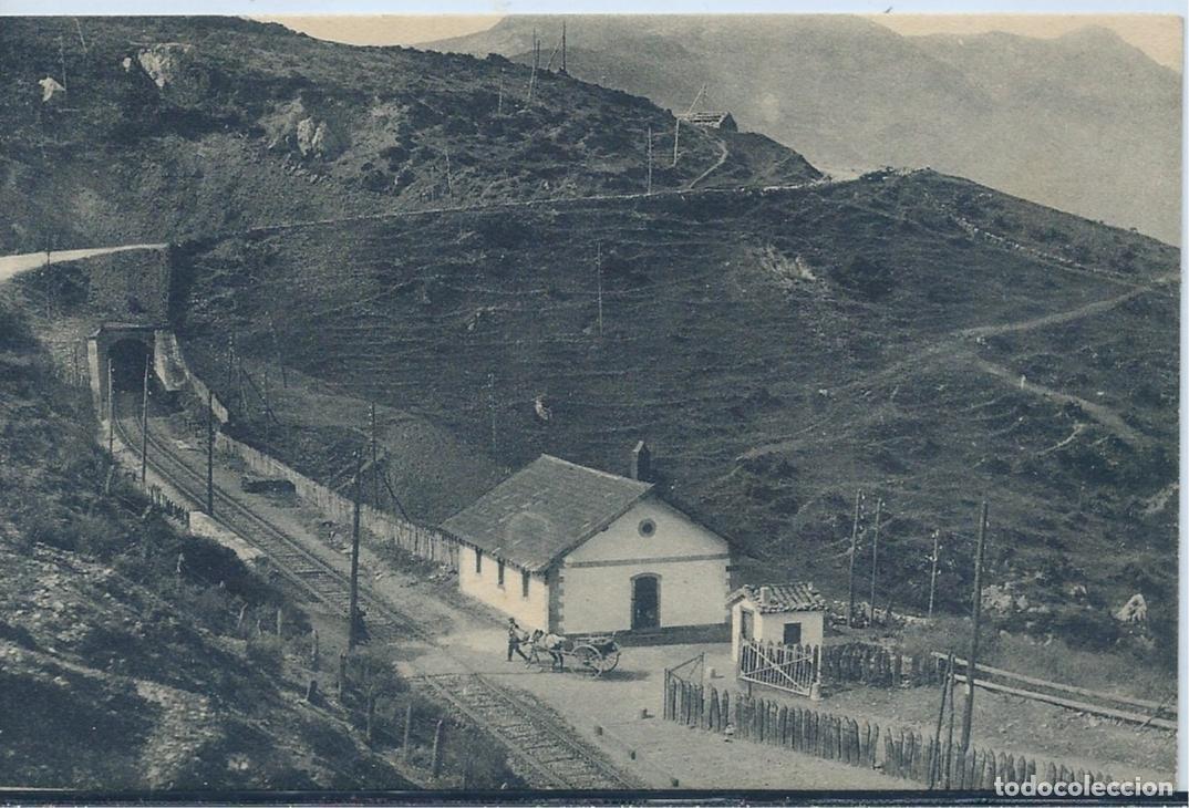 Postales: PUERTO DE PAJARES (ASTURIAS) - T&uacute;nel de la Cabeza - Grafos, Madrid