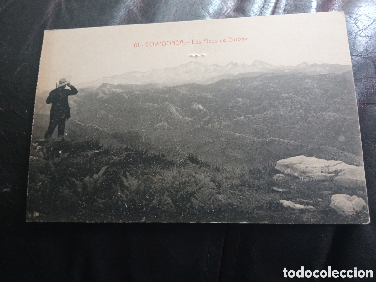 Postales: Antigua postal fotogr&aacute;fica, Covadonga, Los Picos de Europa