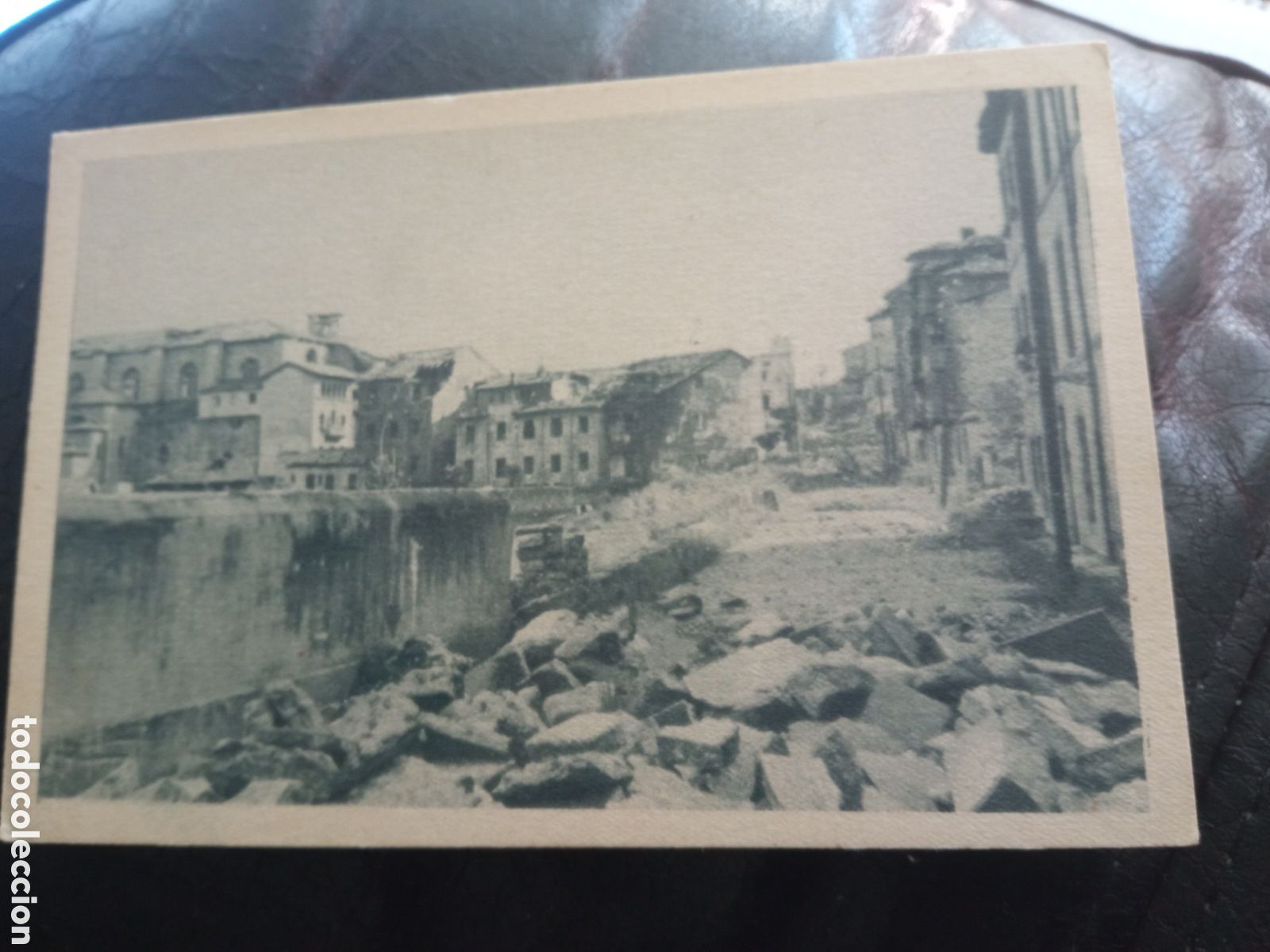 Postales: Antigua postal fotogr&aacute;fica de Oviedo, Carretera de Castilla, Guerra Civil Espa&ntilde;ola
