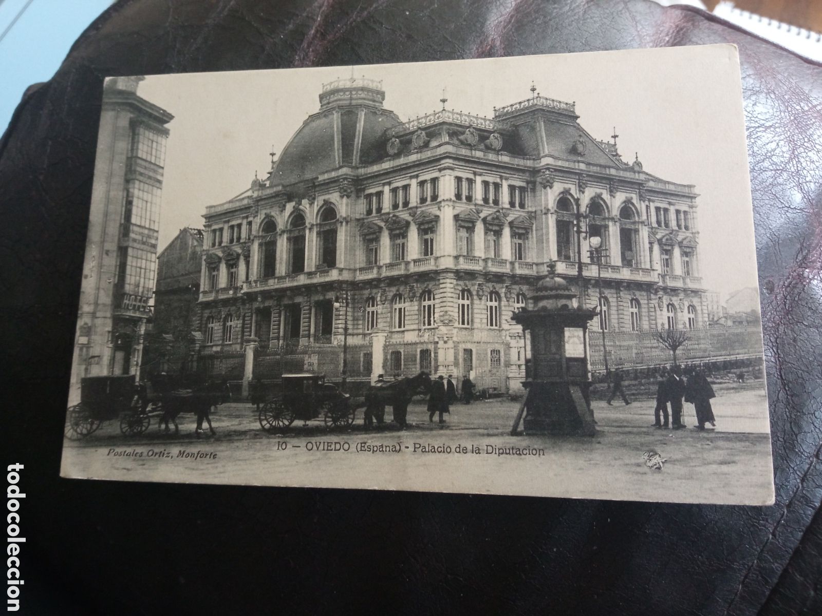 Postales: Antigua postal fotogr&aacute;fica, Oviedo, Palacio de la Diputaci&oacute;n