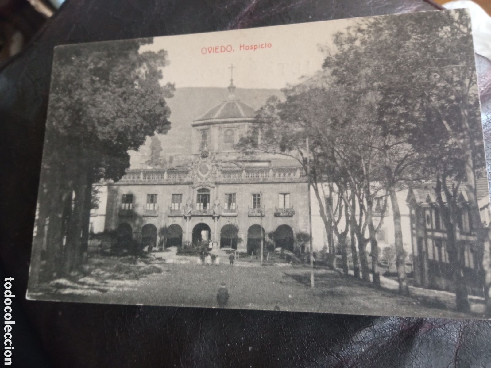 Postales: Antigua postal fotogr&aacute;fica, Oviedo, Hospicio