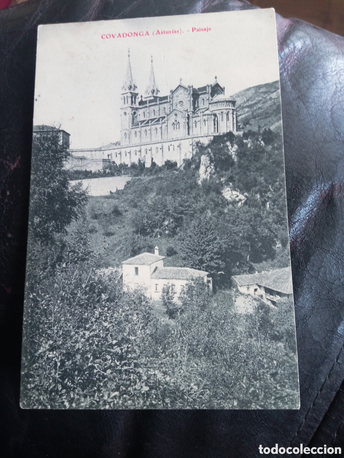 Postales: Antigua postal fotogr&aacute;fica, Covadonga (Asturias) Paisaje