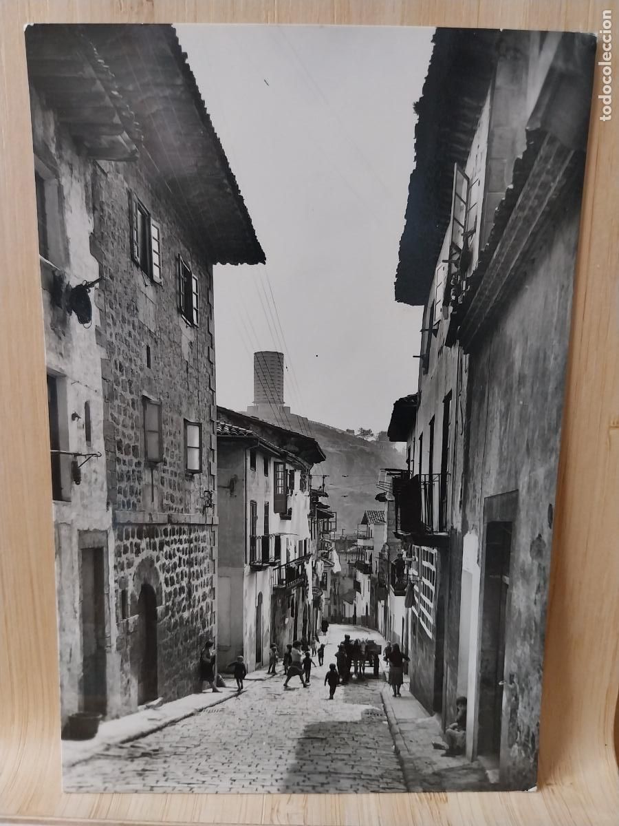 Postales: LAREDO CALLE ED ARRIBAS 1004 SC ORIGINAL BN NI&Ntilde;OS CARRETA PRECIOSA