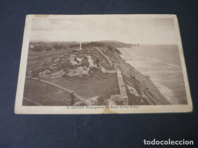 Postales: LLANES ASTURIAS VISTA GENERAL DEL PASEO DE SAN PEDRO
