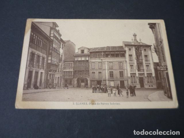 Postales: LLANES ASTURIAS PLAZA DE PARRES SOBRINO