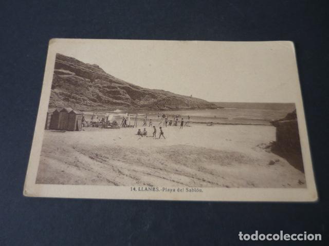 Cartoline: LLANES ASTURIAS PLAYA DEL SABLON