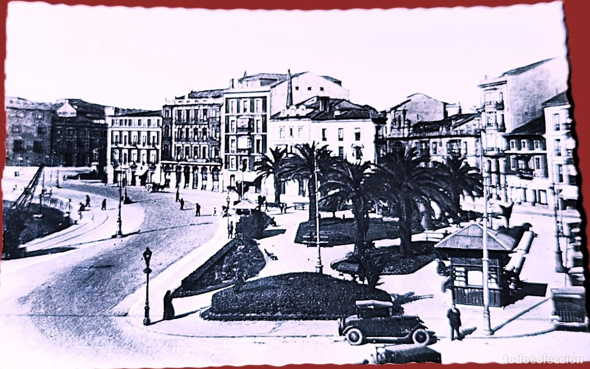 Postales: Gij&oacute;n. Jardines del Muelle. Fotogr&aacute;fica. A&ntilde;o 25-30.