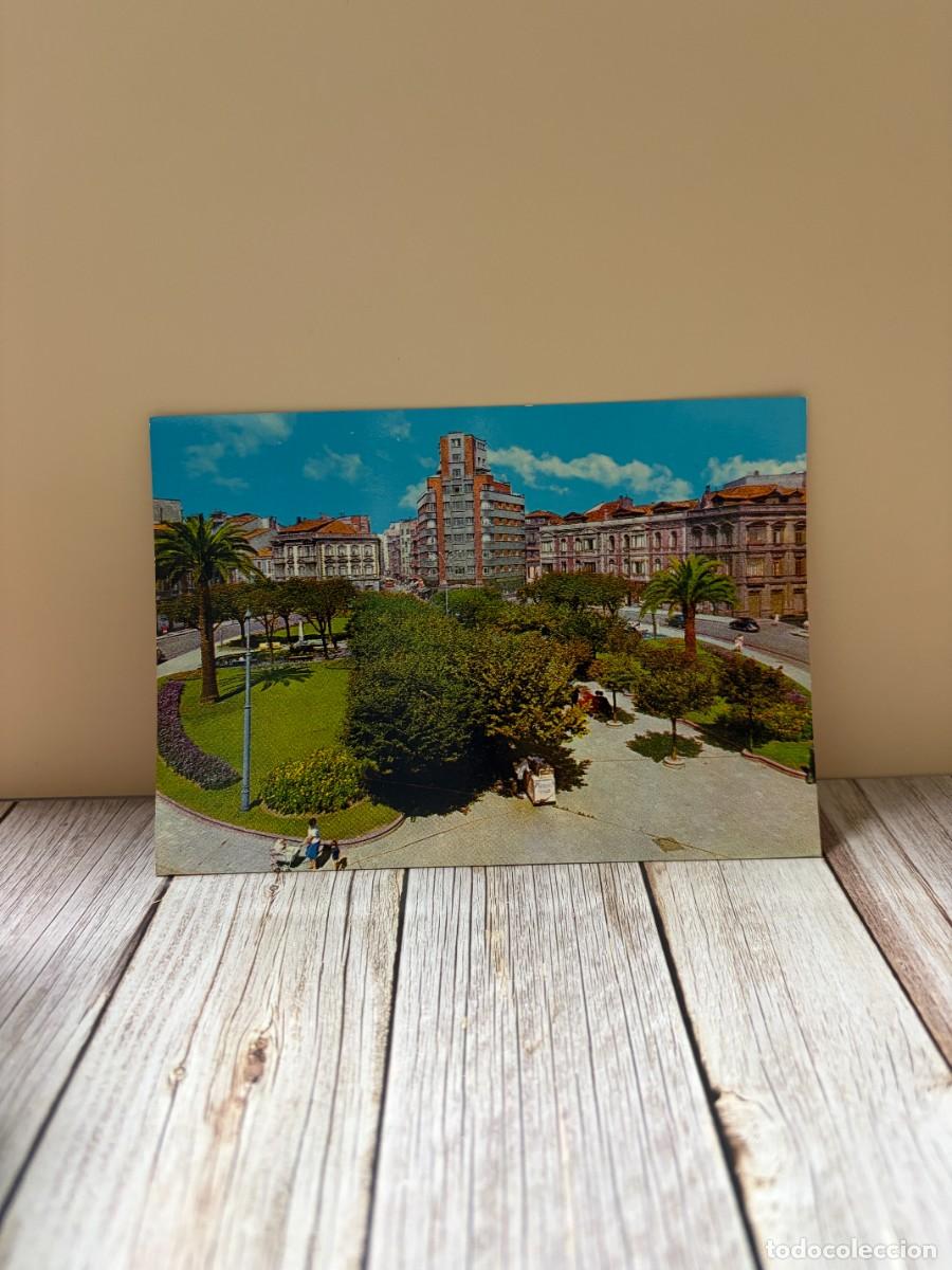Postales: TARJETA POSTAL. GIJON. 2023.- PLAZA DE SAN MIGUEL. EDICIONES ARRIBAS