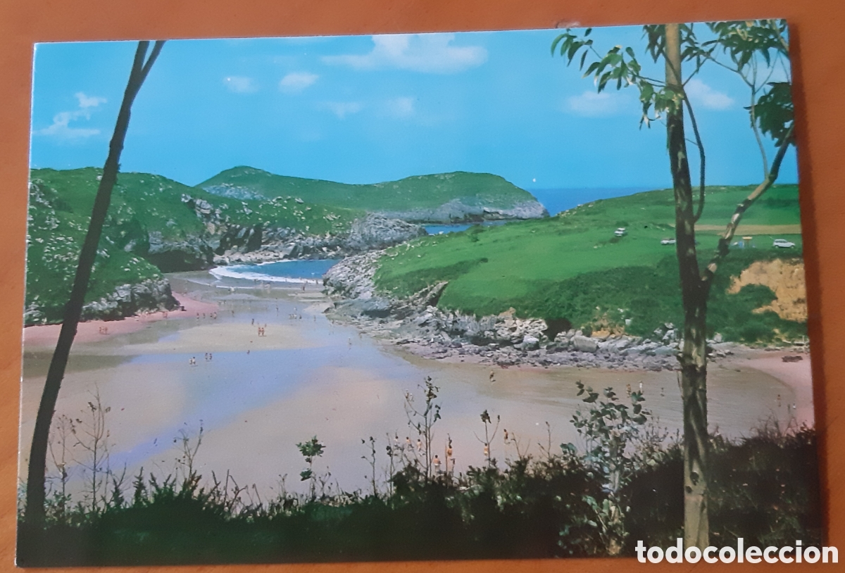 Postales: Postal Poo de Llanes Asturias. Playa La Mazuga. Sin escribir. R10045