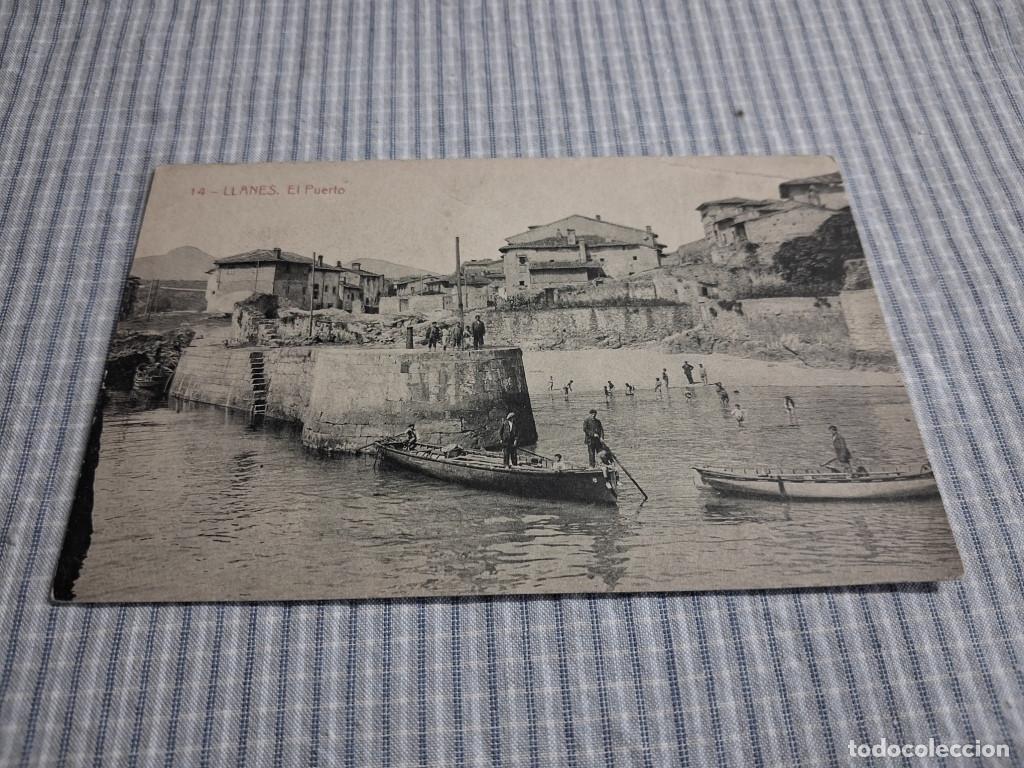 Postales: Postal Antigua Asturias. Llanes. El Puerto.