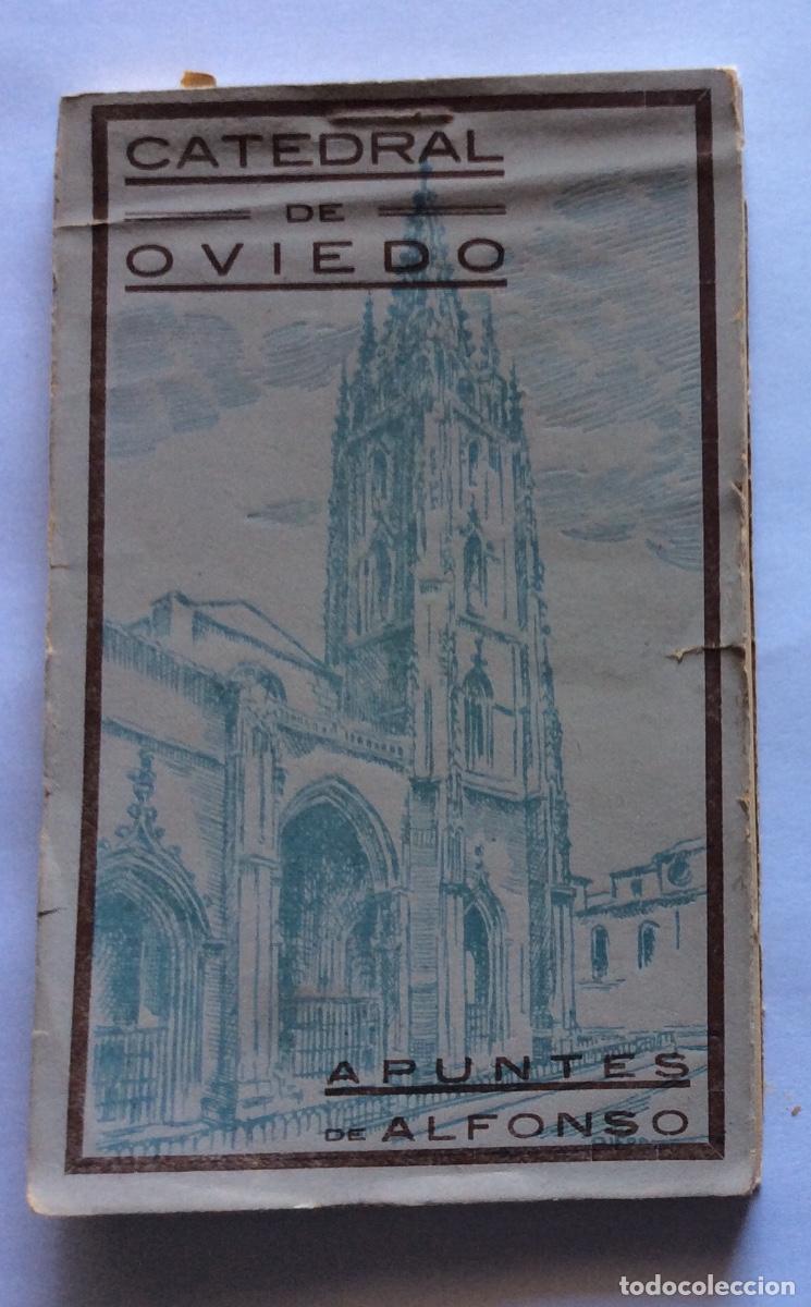Postcards: ALBUM BLOC CARNET 18 POSTAL APUNTES DE ALFONSO CATEDRAL DE OVIEDO ASTURIAS
