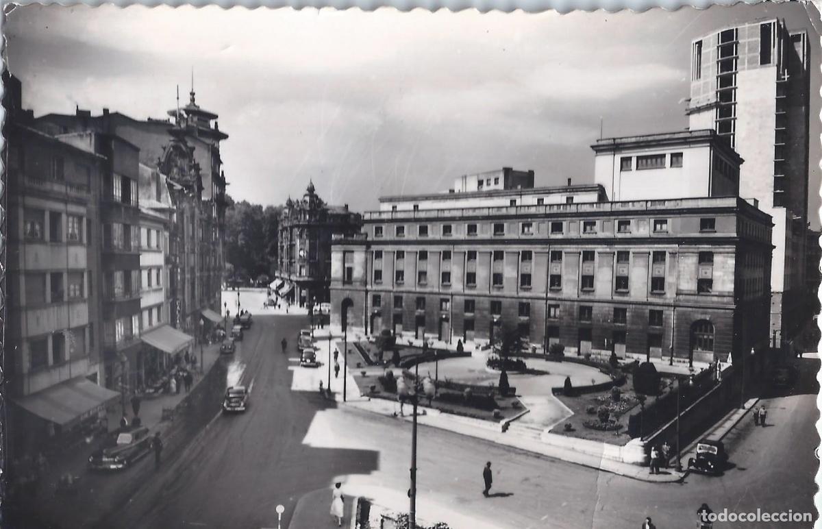 Postales: Teatro Campoamor - Oviedo - Editorial Aisa - Postal circulada