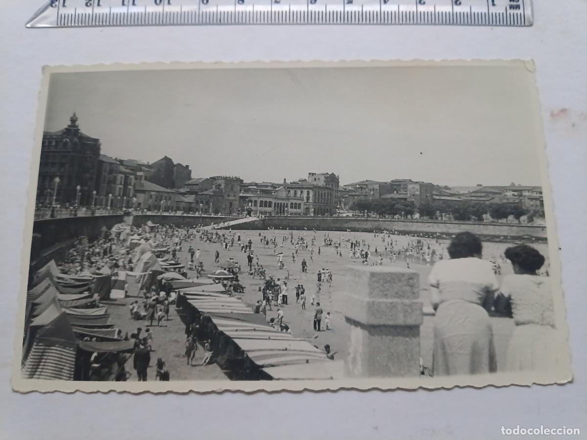 Postales: Gij&oacute;n, postal escrita en 1954