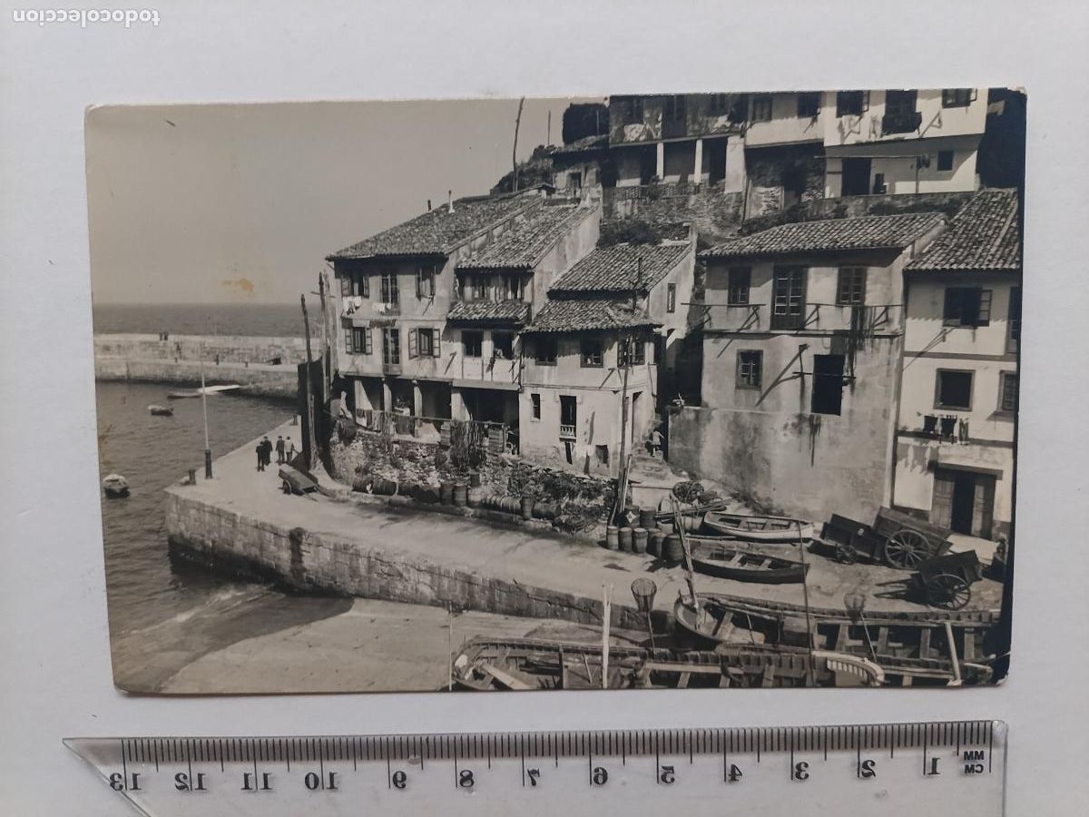 Postales: Cudillero, postal formato antiguo