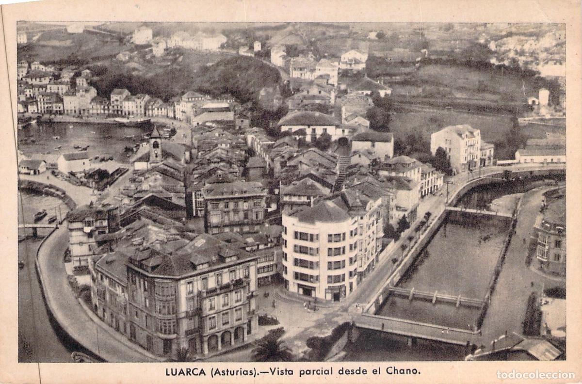 Postales: Postal de Luarca, Asturias - Vista Parcial desde el Chano