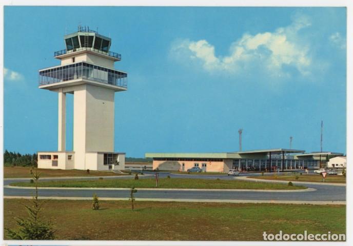 Postales: em04521 aeropuerto de asturias vista parcial 1969 alaede n&ordm;252 sc