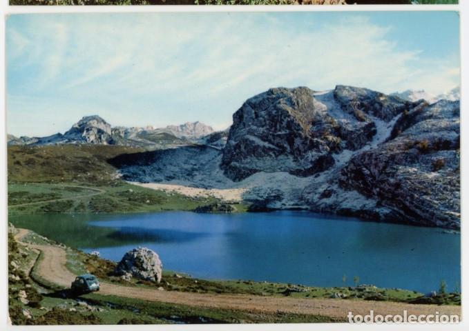 Postales: em04530 picos de europa lago enol 1963 alarde n&ordm;10 sc seat 600
