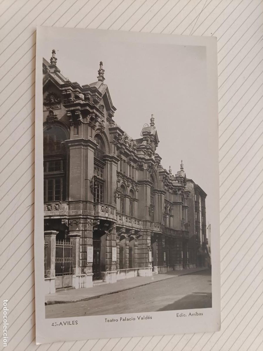 Postales: Avil&eacute;s, postal formato antiguo