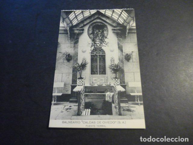 Postales: BALNEARIO CALDAS DE OVIEDO ASTURIAS FUENTE TERMAL