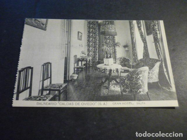 Postkarten: BALNEARIO CALDAS DE OVIEDO ASTURIAS GRAN HOTEL SALITA