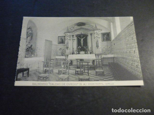 Postales: BALNEARIO CALDAS DE OVIEDO ASTURIAS GRAN HOTEL CAPILLA