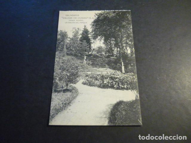 Postales: BALNEARIO CALDAS DE OVIEDO ASTURIAS GRAN HOTEL UN RINC&Oacute;N DEL PARQUE