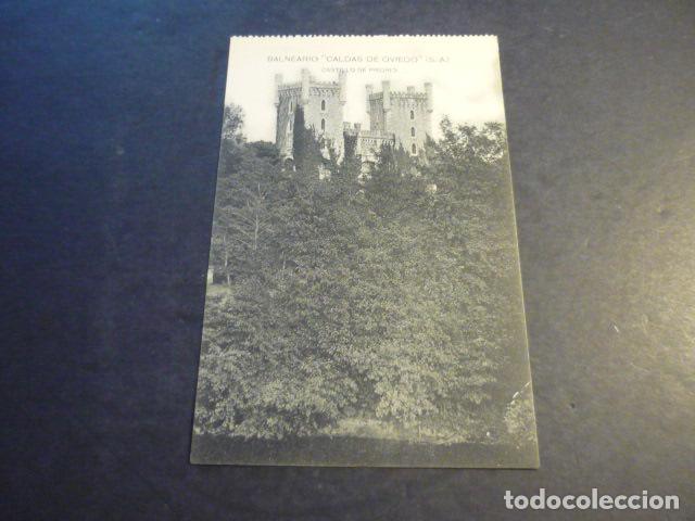 Postales: BALNEARIO CALDAS DE OVIEDO ASTURIAS CASTILLO DE PRIORIO