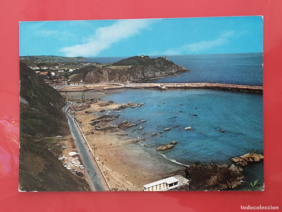 Postales: POSTAL 18778 ESCRITA-ARRIBAS FIR 2060 CANDAS ASTURIES PLAYA Y PUERTO