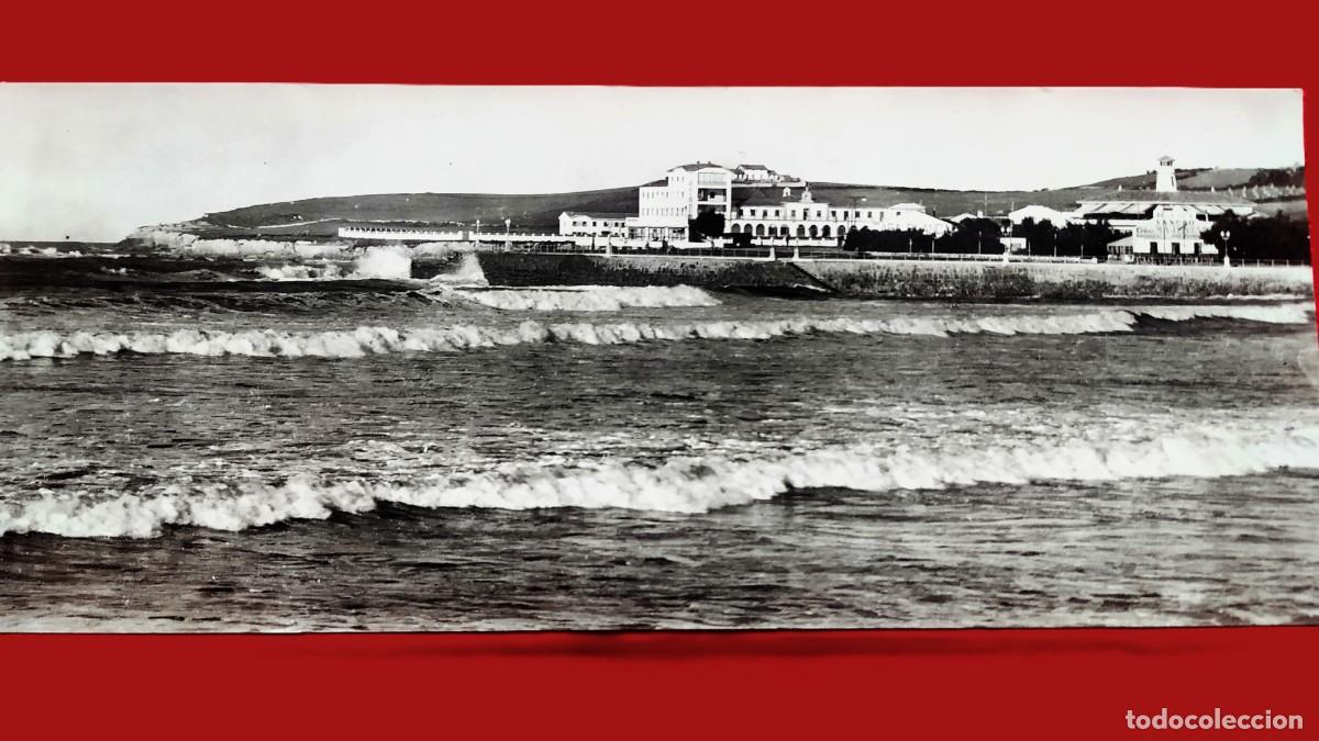 Postcards: Gij&oacute;n. Superpanor&aacute;mica Fotogr&aacute;fica. Sanatorio Mar&iacute;timo