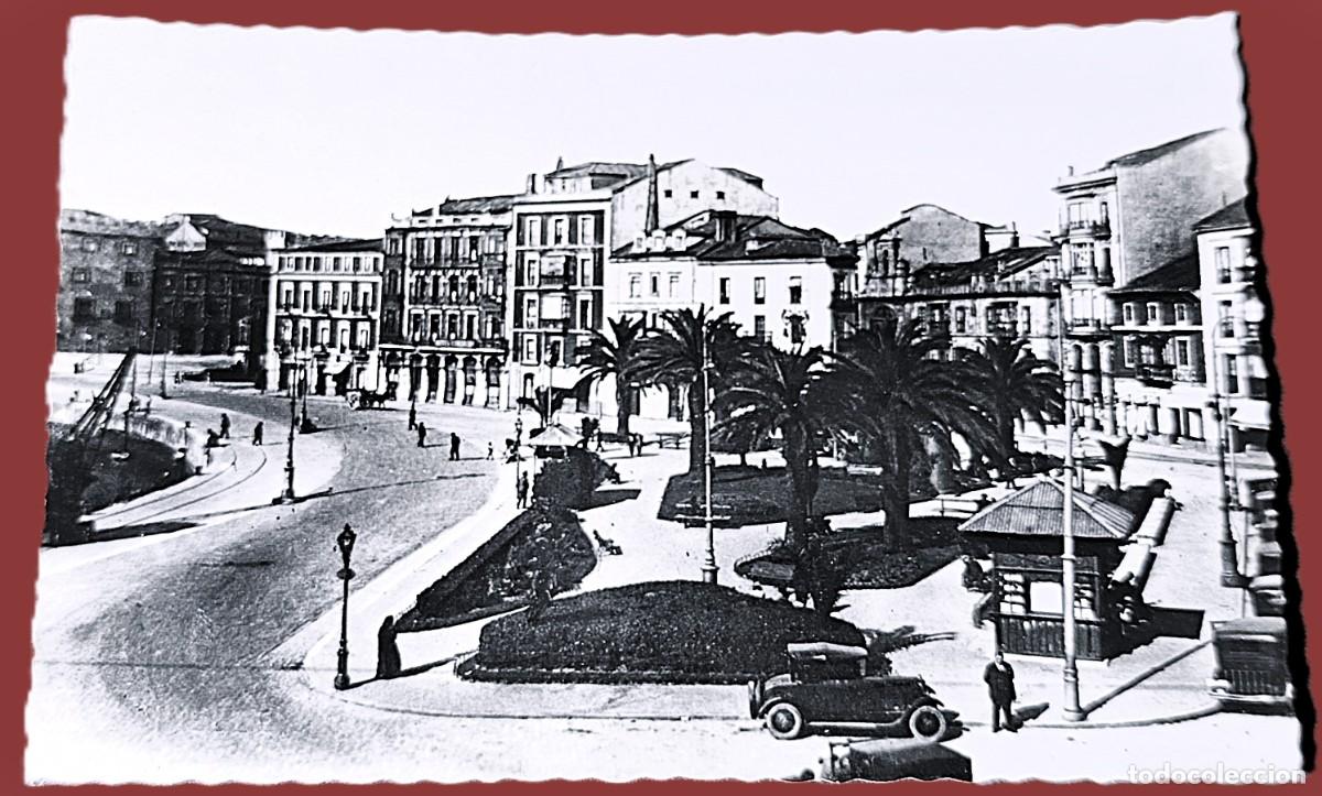 Postales: Gij&oacute;n. Jardines del muelle. Fotogr&aacute;fica A&ntilde;os 1925-28