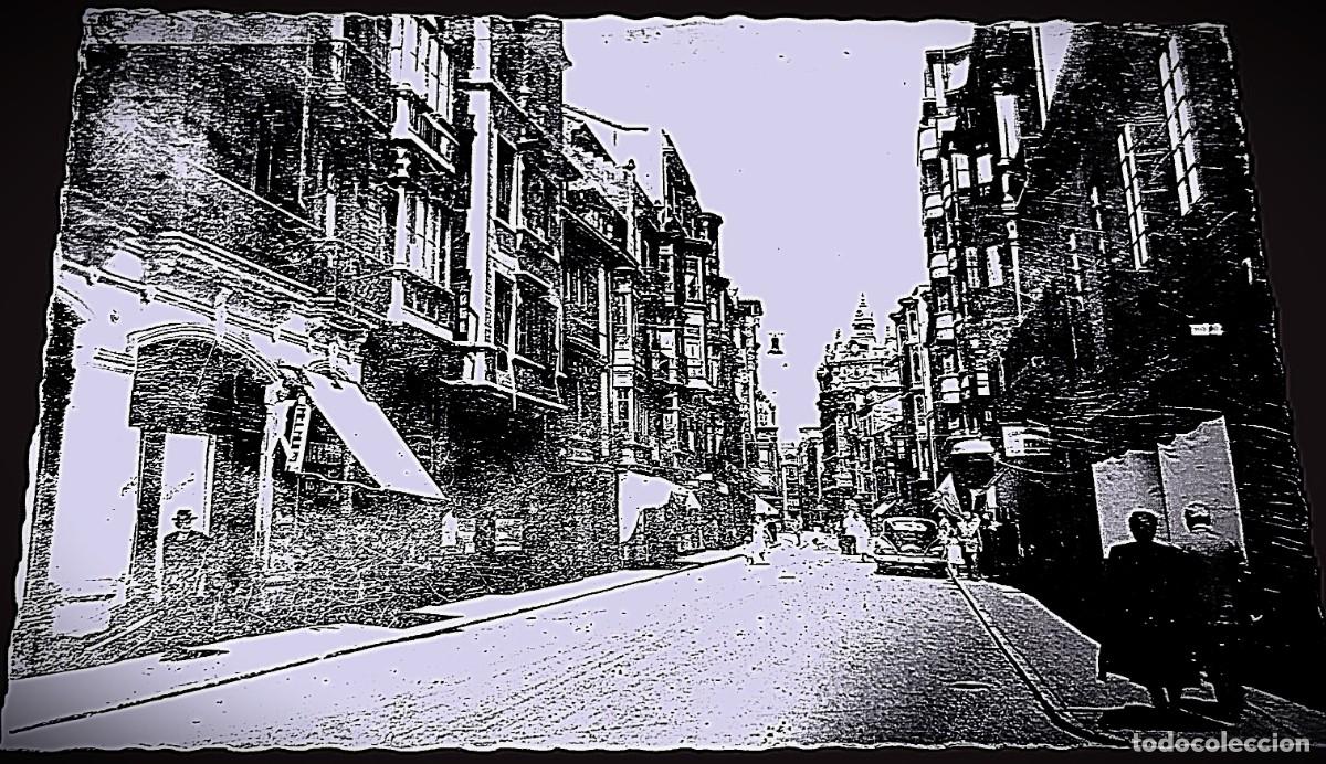Postales: Gij&oacute;n. Calle de Los Moros. - Foto 2