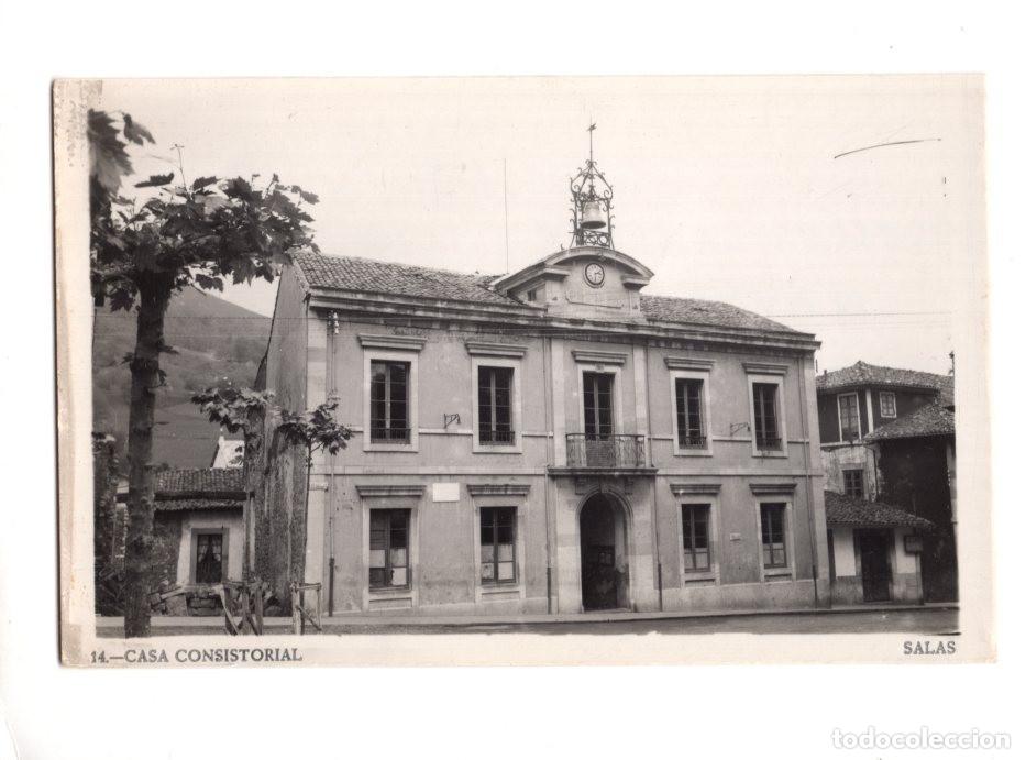 Postales: SALAS.- CASA CONSISTORIAL.