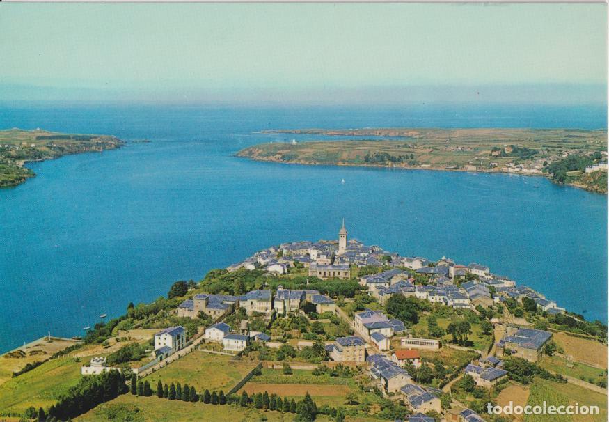 Postales: CASTROPOL (ASTURIAS) VISTA A&Eacute;REA, R&Iacute;A DEL EO - EDICIONES ALARDE N&ordm;510 - S/C