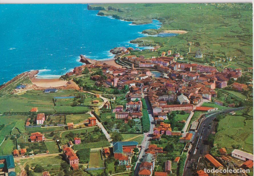 Postales: LLANES (ASTURIAS) VISTA A&Eacute;REA - EDICIONES ALARDE N&ordm;387 - S/C