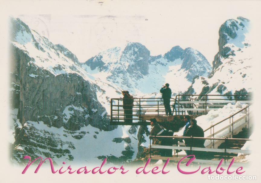 Postales: PICOS DE EUROPA, MIRADOR DEL CABLE - EUSEBIO DIAZ N&ordm;347 - CIRCULADA
