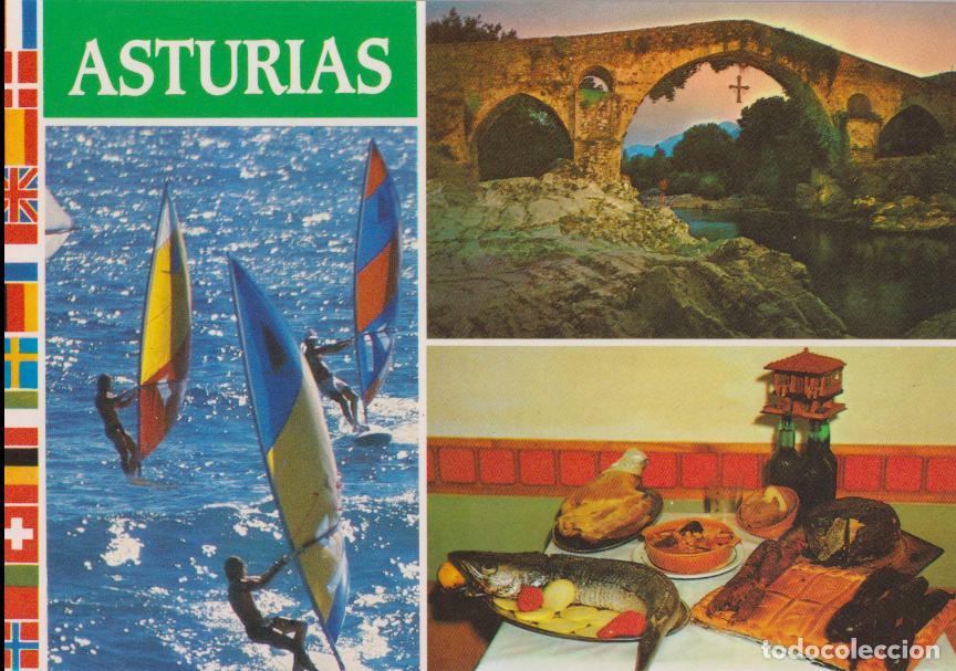 Postales: ASTURIAS, VARIOS ASPECTOS - EDICIONES ARRIBAS N&ordm;3 - ESCRITA