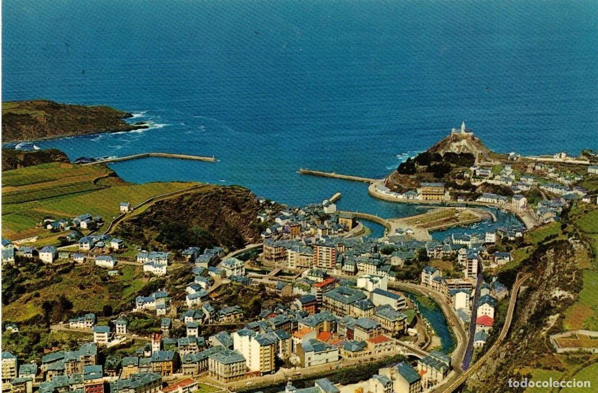 Postales: :::: PH601 - POSTAL - LUARCA - VISTA AEREA