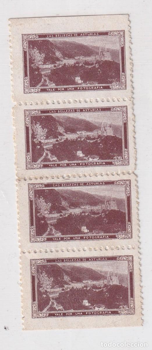 Postales: 4 vi&ntilde;etas, Covadonga. Vale por una fotograf&iacute;a.