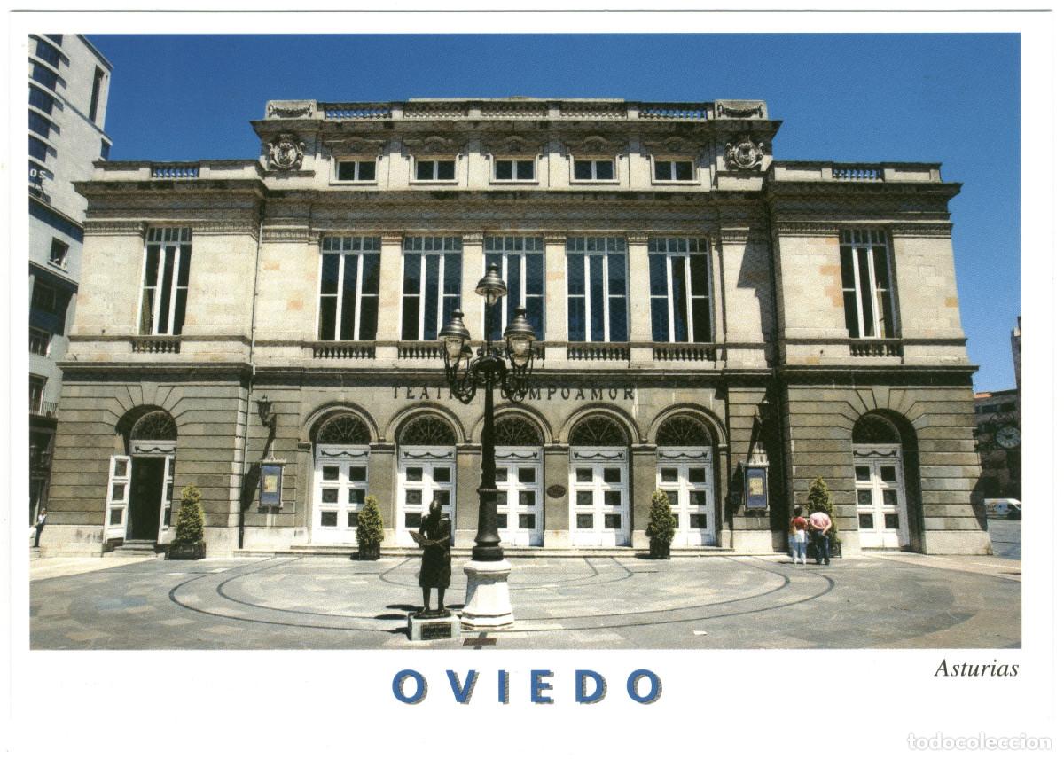 Postales: OVIEDO Teatro Campoamor / Teatros Espa&ntilde;a