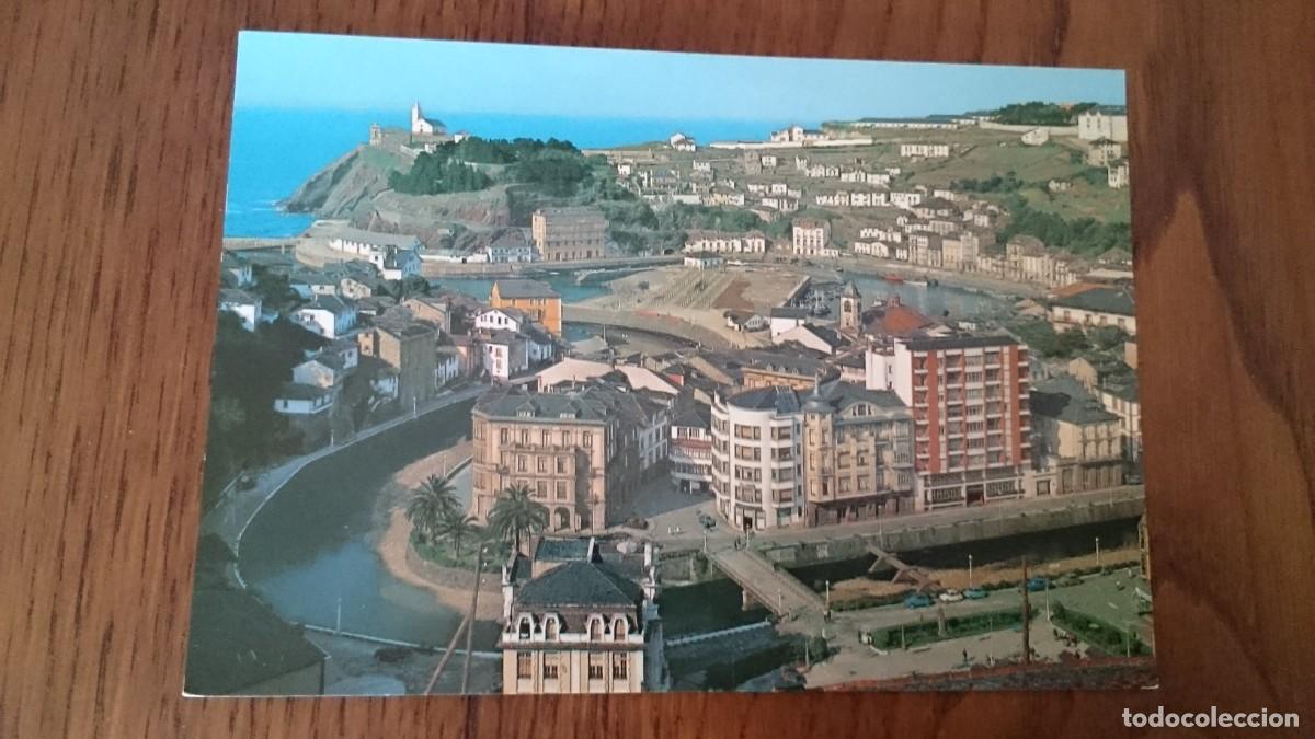 Postales: TARJETA POSTAL LUARCA VISTA PARCIAL. FARO - ASTURIAS - NO ESCRITA NO CIRCULADA