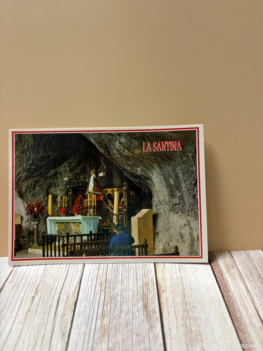 Postales: TARJETA POSTAL. ASTURIAS. 86.- COVADONGA. INTERIOR DE LA GRUTA. EDICIONES ARRIBAS