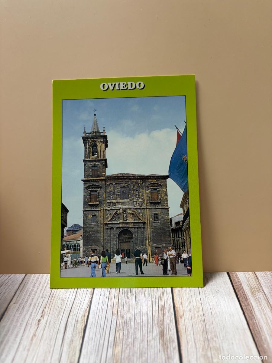 Postales: TARJETA POSTAL. OVIEDO. 55.- IGLESIA DE SAN ISIDORO. EDICIONES ARRIBAS