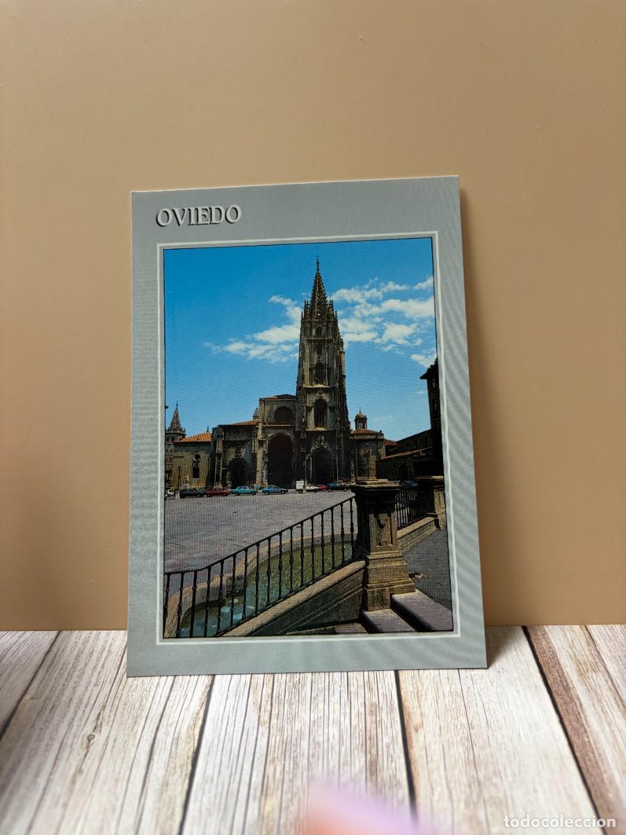Postales: TARJETA POSTAL. OVIEDO. 49.- CATEDRAL. EDICIONES ARRIBAS