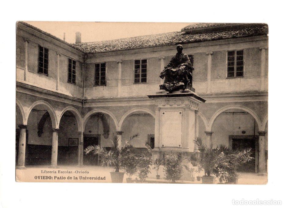 Postales: OVIEDO.(ASTURIAS).- PATIO DE LA UNIVERSIDAD.