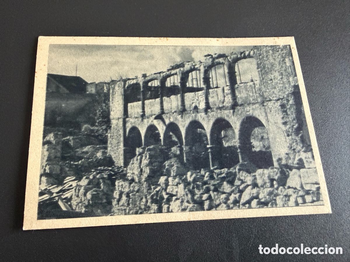 Postales: Postal. OVIEDO. Guerra Civil. Posici&oacute;n de Santo Domingo