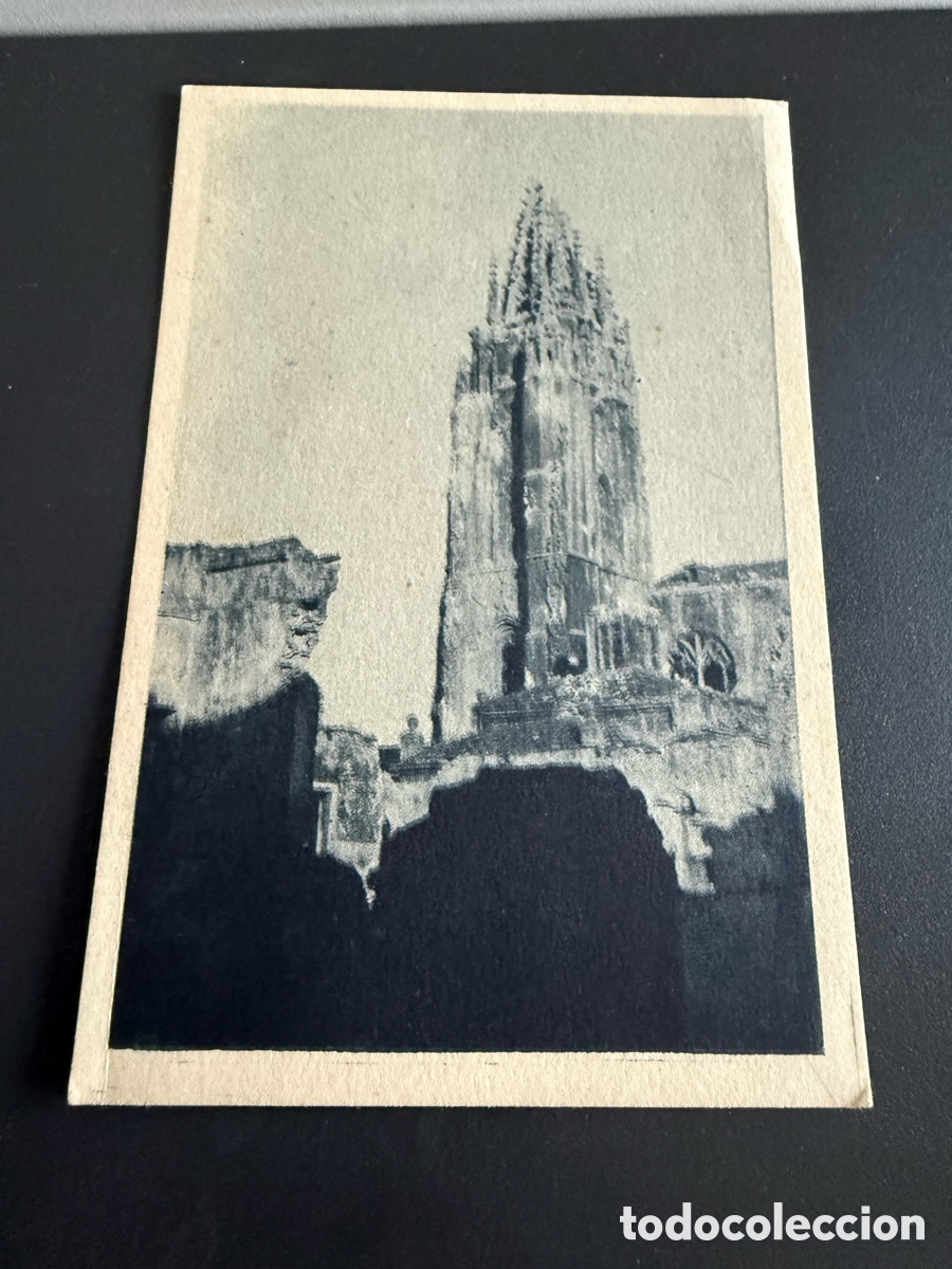 Postales: Postal OVIEDO. Guerra civil. La Catedral durante el asedio