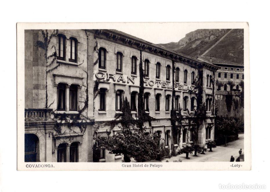 Postales: COVADONGA.- GRAN HOTEL DE PELAYO. LOTY