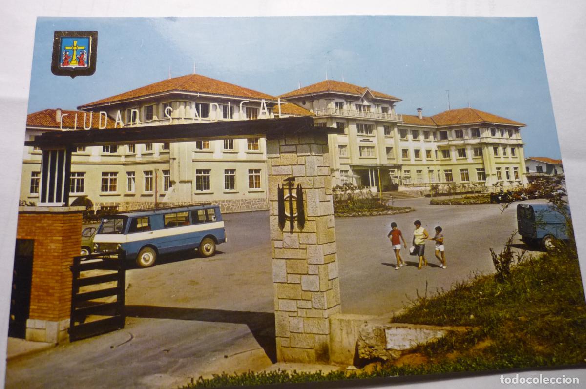 Postales: postal asturias, ciudad sindical perlora,.cm